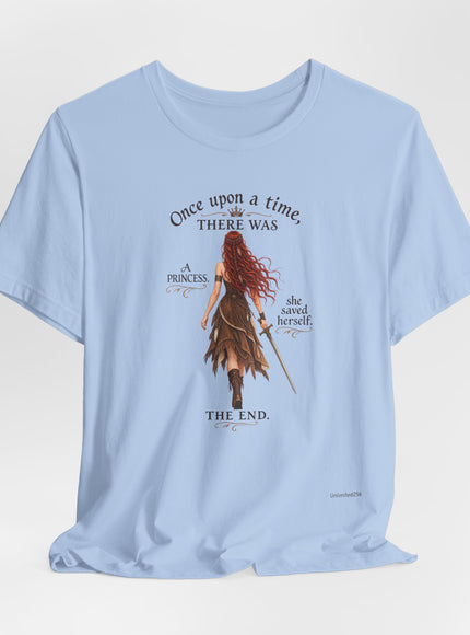 "She Saved Herself V5" Unisex Jersey Short Sleeve Tee