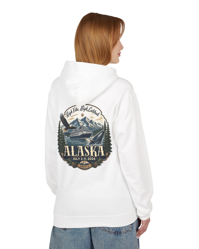 "Alaska" Unisex Midweight Softstyle Fleece Hoodie