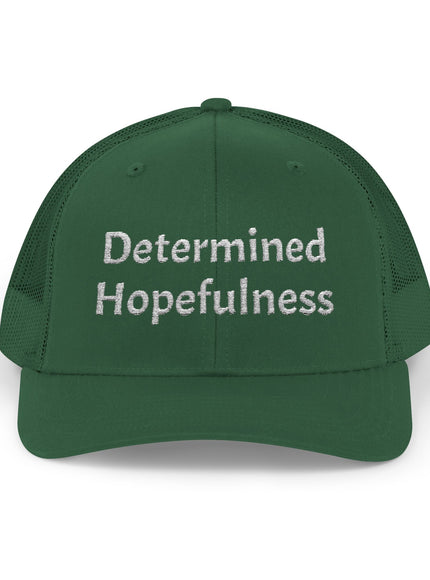 "Determined Helpfulness" Snapback Trucker Cap