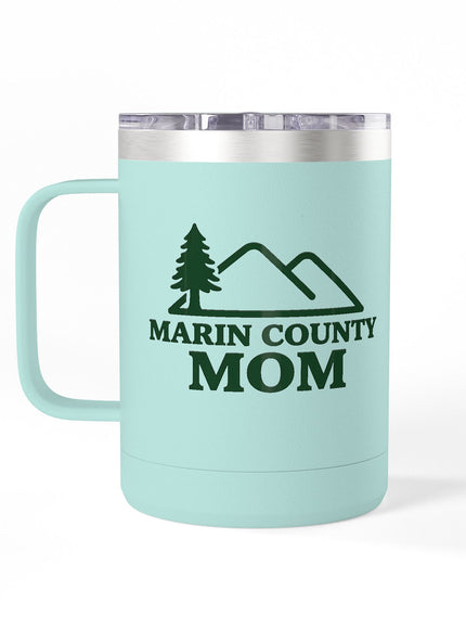 "Marin Country Mom" Coffee Mug Tumbler, 15oz