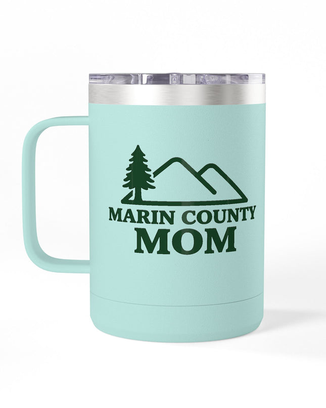"Marin Country Mom" Coffee Mug Tumbler, 15oz
