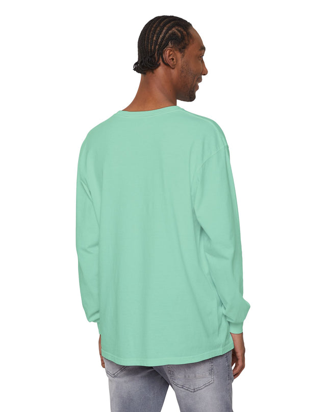 "Blessed and Beautiful" Unisex Garment-dyed Long Sleeve T-Shirt