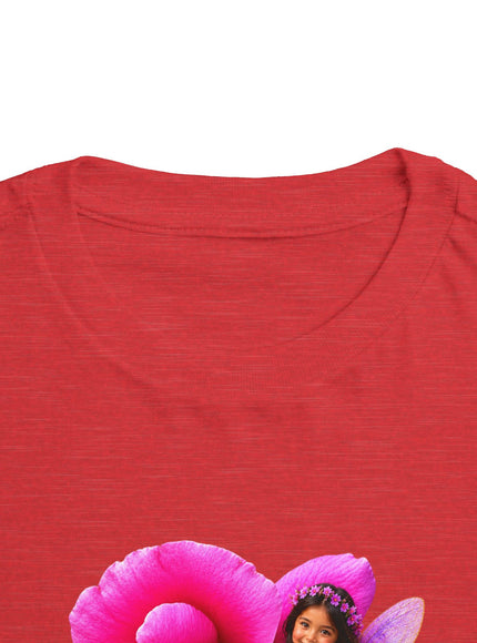 "Rose Fairy" Toddler Short Sleeve Tee