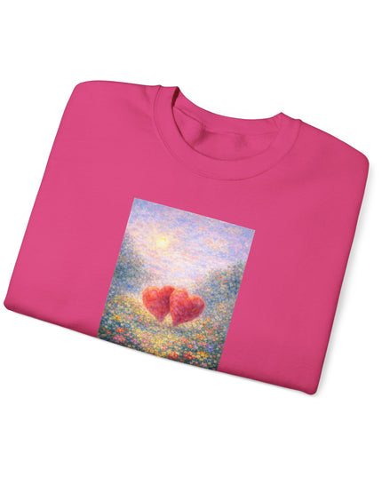 "Valentine's Day - Monet Style" Unisex Adult Sweatshirt