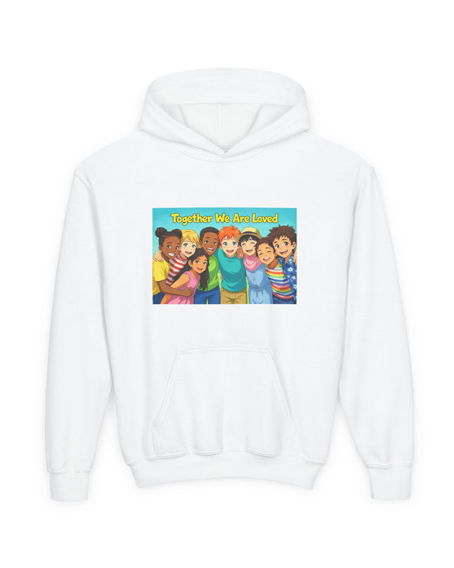 "Together We Are Loved" Youth Hooded Sweatshirt