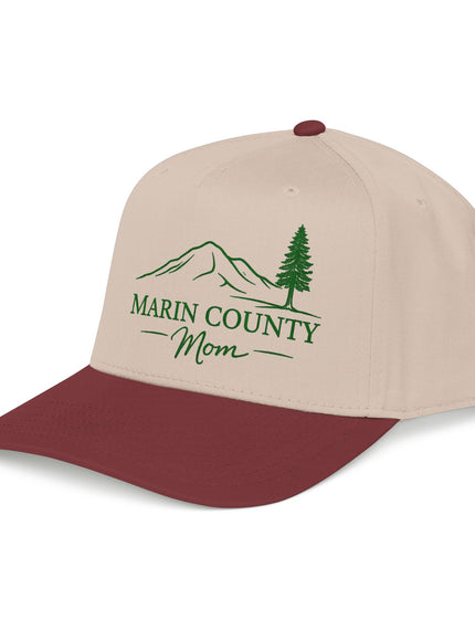 "Marin County Mom" Mid Profile Baseball Cap