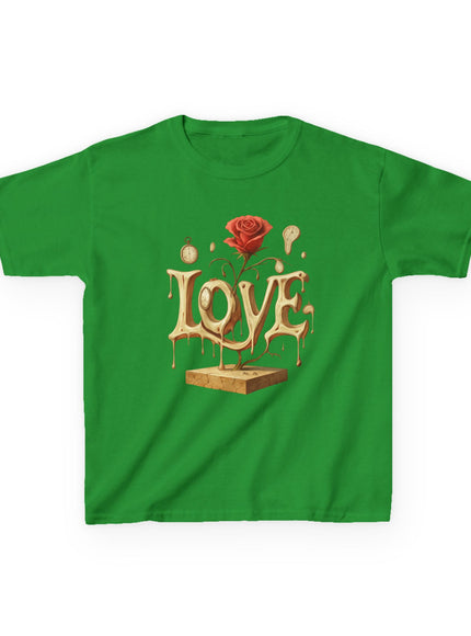 "Love (Salvador Dali style)" Kids Heavy Cotton Tee