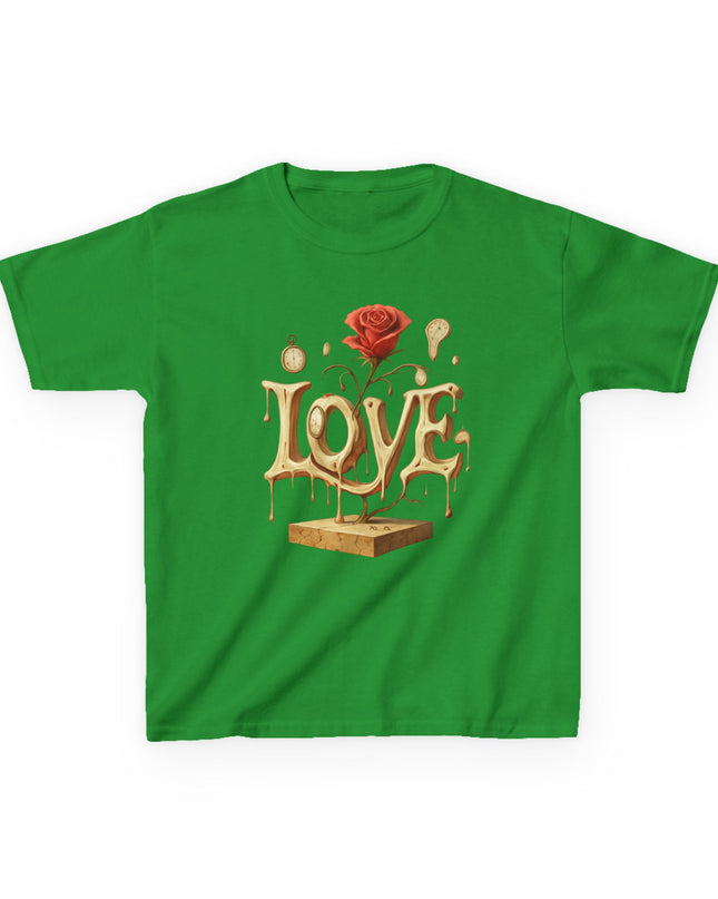 "Love (Salvador Dali style)" Kids Heavy Cotton Tee