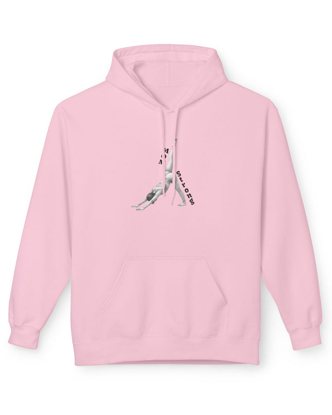 "Mom Strong Pilates" (Darker ink on both sides) Unisex Midweight Softstyle Fleece Hoodie