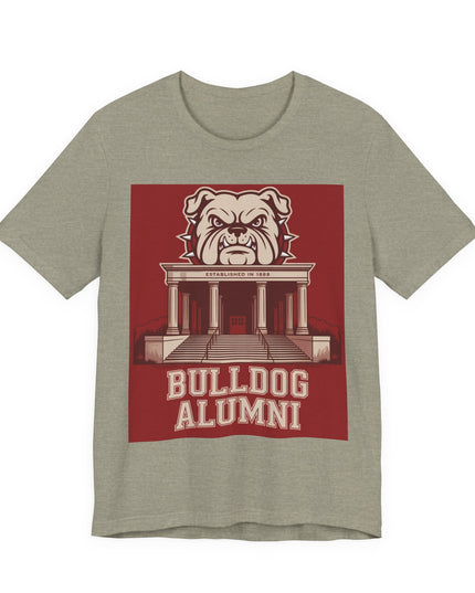 "Bulldog Alumni" Unisex Jersey Short Sleeve Tee