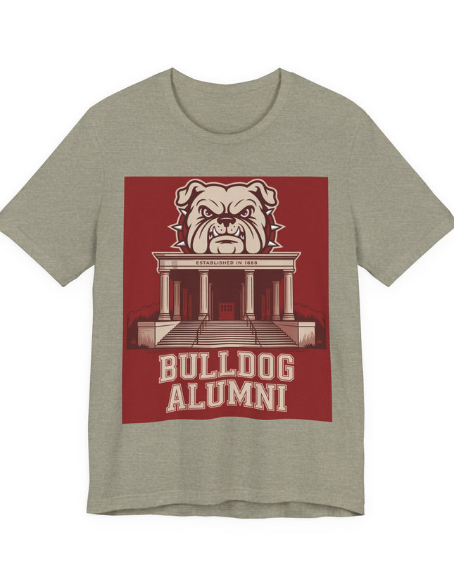 "Bulldog Alumni" Unisex Jersey Short Sleeve Tee