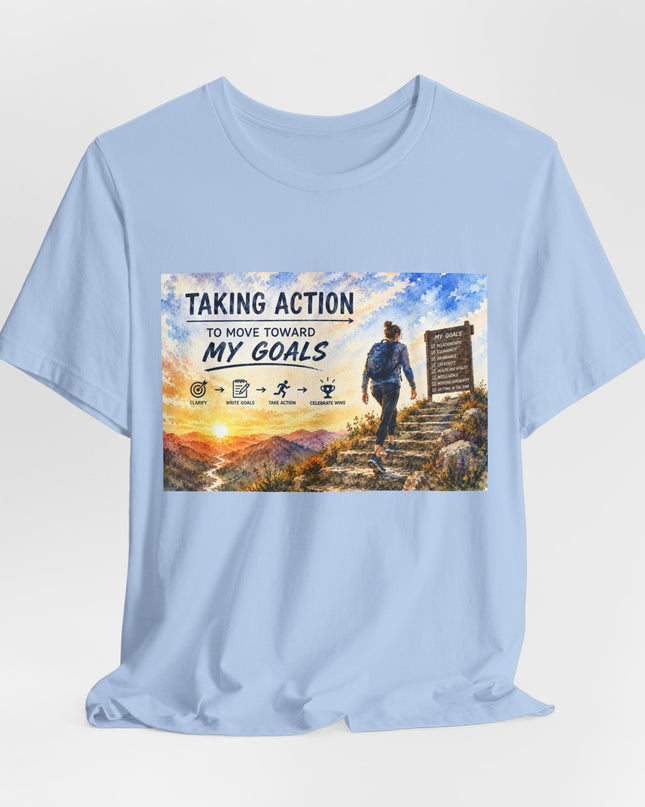 "Taking Action" Unisex Jersey Short Sleeve Tee