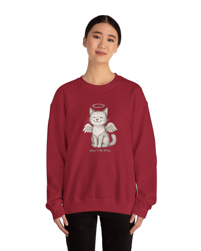 "Wasn't Me Kitty" Unisex Sweatshirt