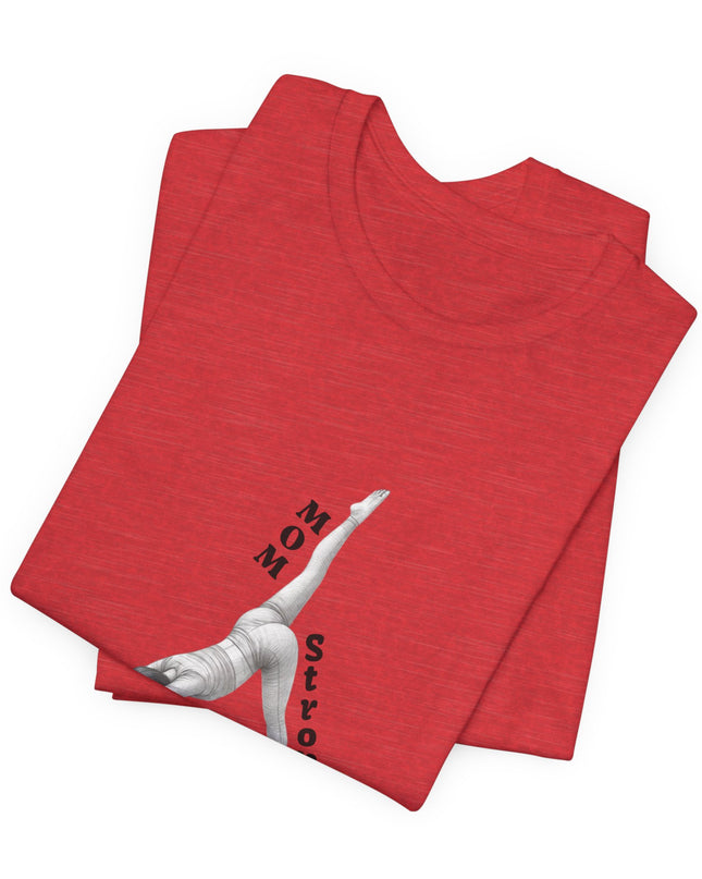 "Mom Strong Pilates" Unisex Jersey Short Sleeve Tee