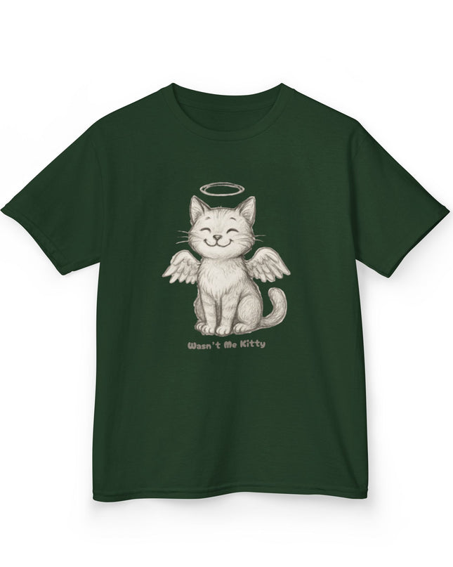 "Wasn't Me Kitty" Kids Heavy Cotton Tee