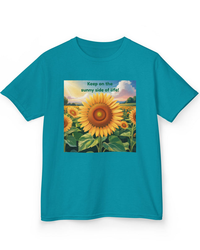 "Keep on the Sunny Side of Life" Kids Heavy Cotton Tee