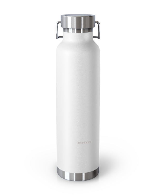 "She Saved Herself" Copper Vacuum Insulated Bottle, 22oz