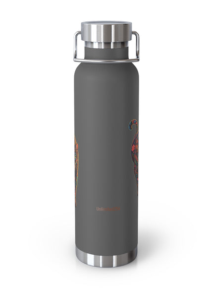 "Alebrije Panther" Copper Vacuum Insulated Bottle, 22oz