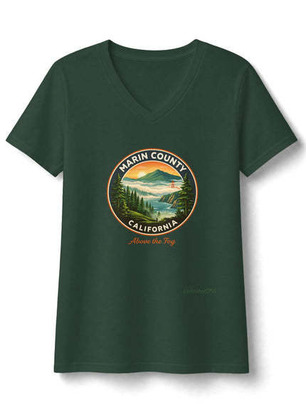 "Above the Fog" Women's Fan Favorite V-Neck Tee