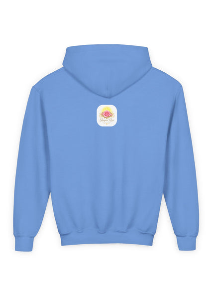 "My Father Says I am Royalty" Youth Heavy Blend Hooded Sweatshirt