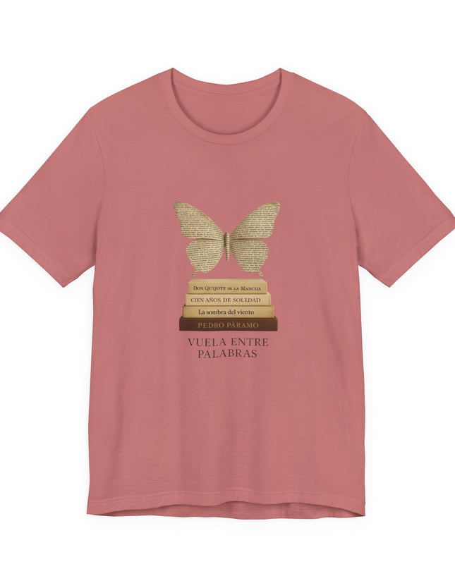 "Vuela entre Palabras" Unisex Jersey Short Sleeve Tee