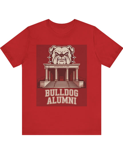 "Bulldog Alumni" Unisex Jersey Short Sleeve Tee