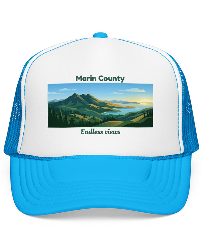 "Marin County - Endless Views" Foam Trucker Hat