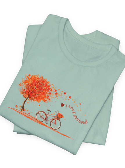 "I Love Autumn" Unisex Jersey Short Sleeve Tee