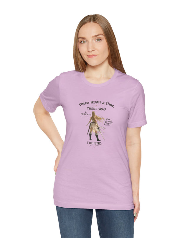 "She Saved Herself" Unisex Jersey Short Sleeve Tee