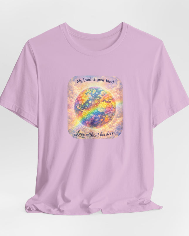 "My Land is Your Land" Unisex Jersey Short Sleeve Tee