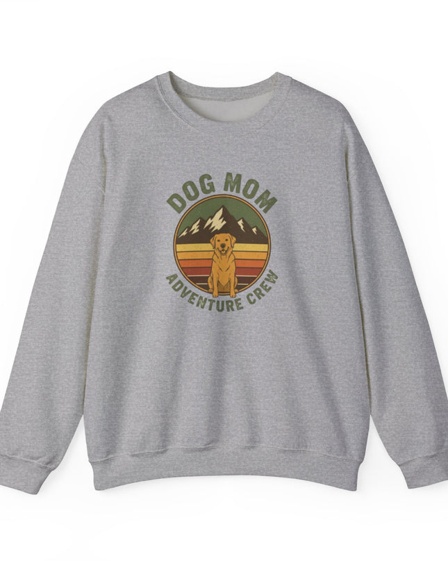 "Dog Mom Adventure Crew" Unisex Adult Sweatshirt