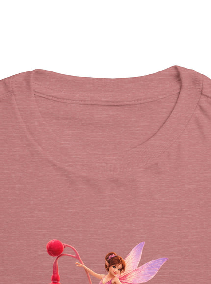 "Fuchsia Fairy" Toddler Short Sleeve Tee