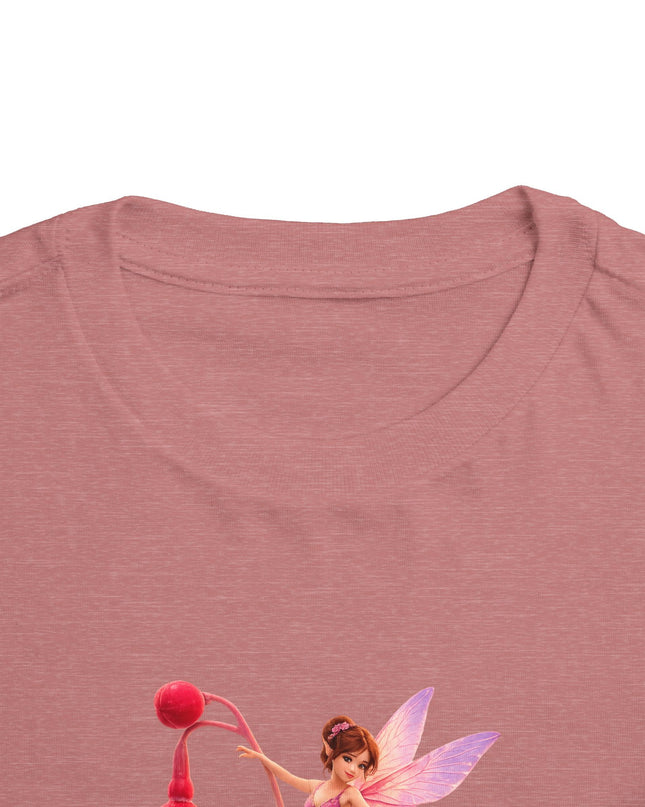 "Fuchsia Fairy" Toddler Short Sleeve Tee