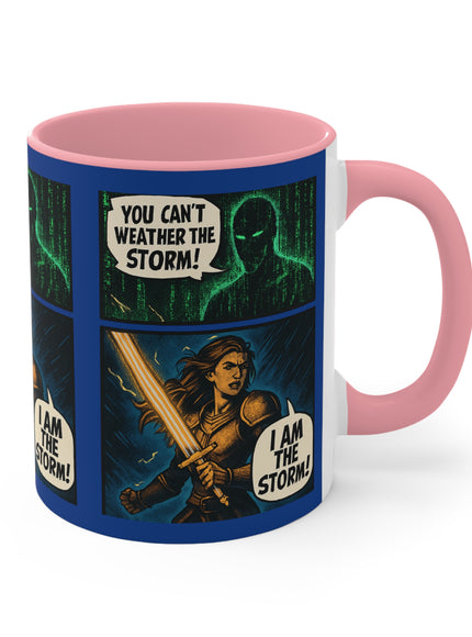 "I Am the Storm" Accent Mug
