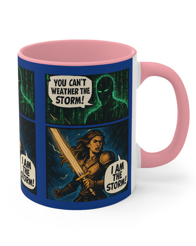 "I Am the Storm" Accent Mug