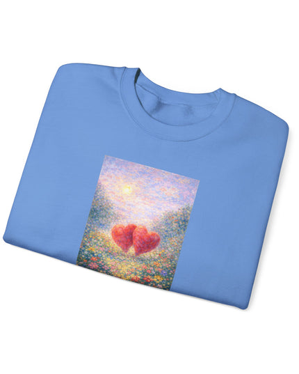 "Valentine's Day - Monet Style" Unisex Adult Sweatshirt
