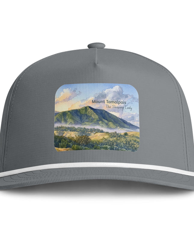 "Mount Tamalpais, the Sleeping Lady" Sunwashed Rope Cap