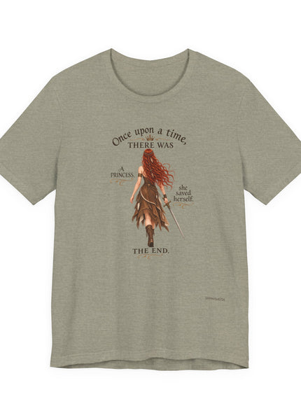 "She Saved Herself V5" Unisex Jersey Short Sleeve Tee