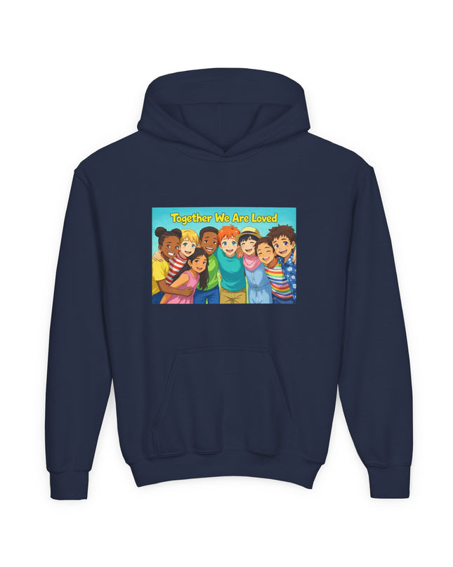"Together We Are Loved" Youth Hooded Sweatshirt