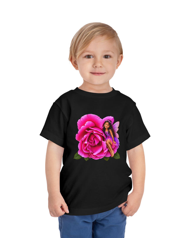 "Rose Fairy" Toddler Short Sleeve Tee