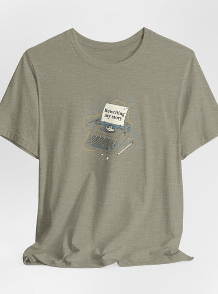 "Rewriting My Story" Unisex Jersey Short Sleeve Tee
