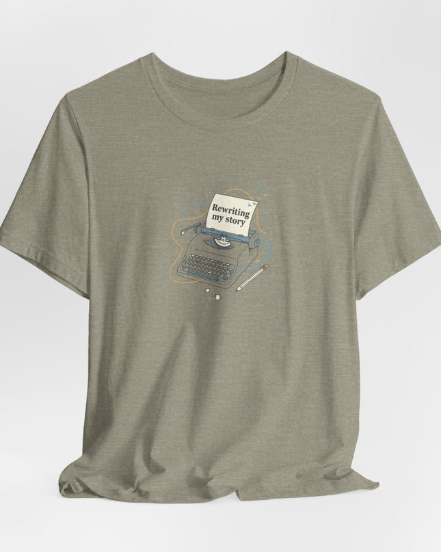 "Rewriting My Story" Unisex Jersey Short Sleeve Tee