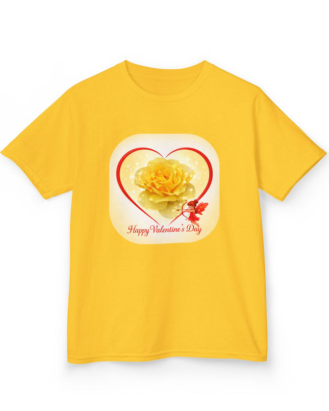 "Happy Valentine's Day" Kids Heavy Cotton Tee