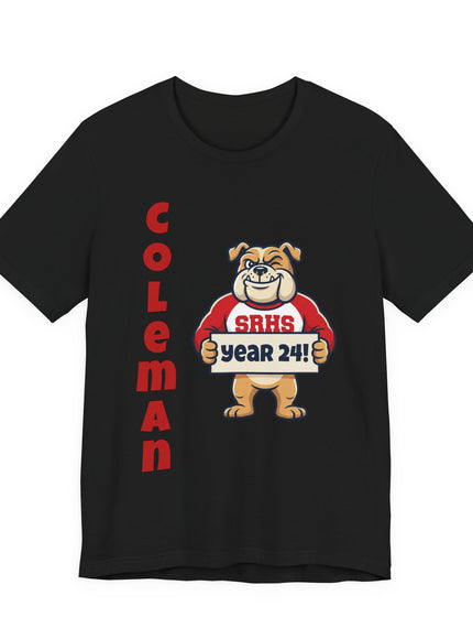 "Coleman - Year 24!" Unisex Jersey Short Sleeve Tee