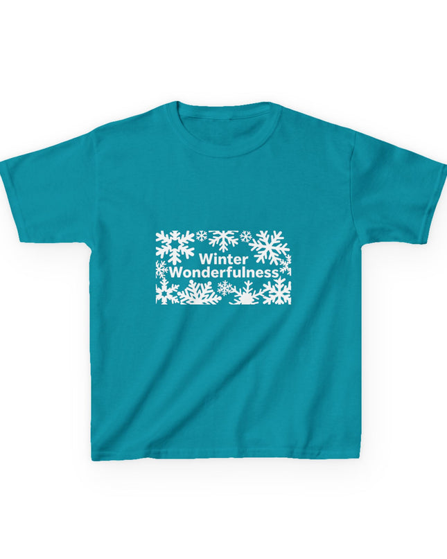 "Winter Wonderfulness" Kids Heavy Cotton Tee