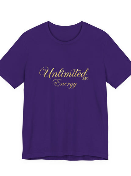 "Unlimited 256 Energy" Unisex Jersey Short Sleeve Tee
