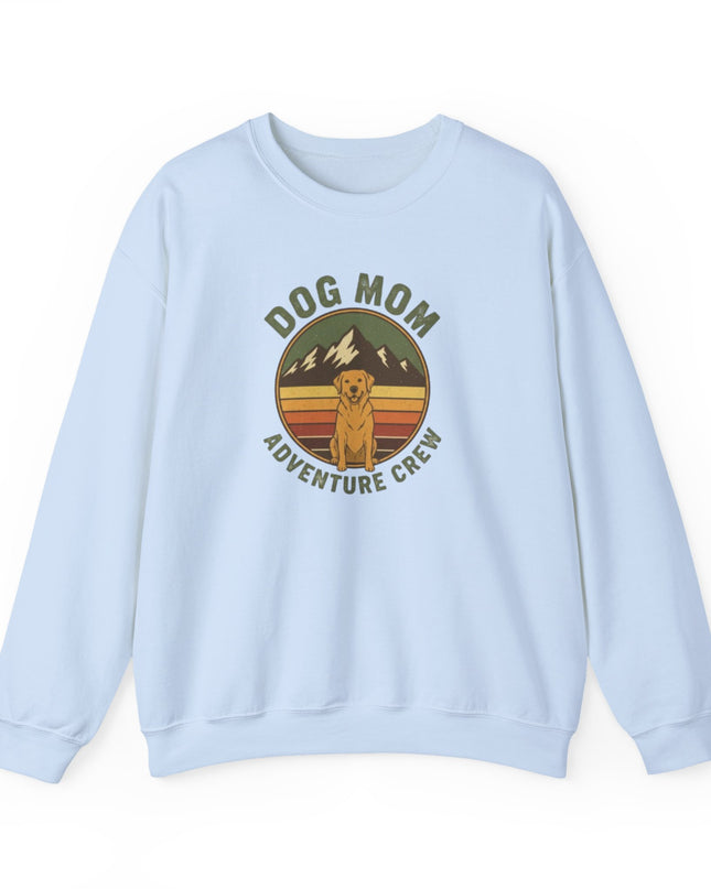 "Dog Mom Adventure Crew" Unisex Adult Sweatshirt