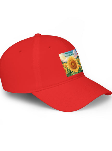 "Keep on the Sunny Side of Life" Low Profile Baseball Cap