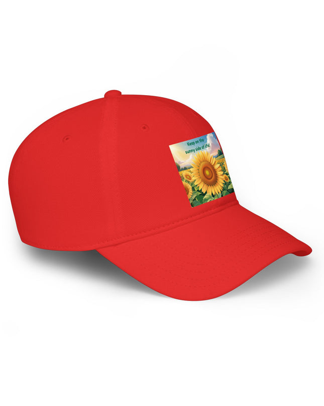 "Keep on the Sunny Side of Life" Low Profile Baseball Cap