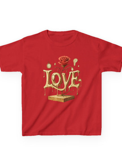 "Love (Salvador Dali style)" Kids Heavy Cotton Tee